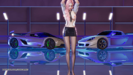 3D-Hentai Games: [mmd] Red Velvet - Sunny Side up Seraphine Sexy Striptease Dance...