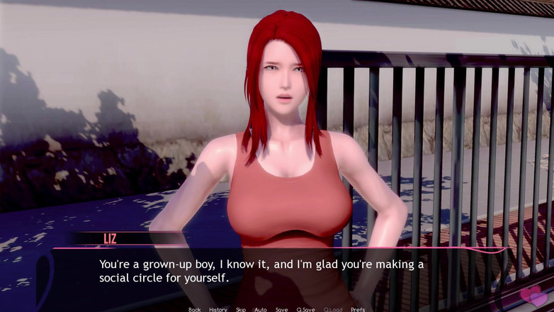 3D Cartoon Porn: Murmur 11: adam boob-grepes &amp; memek-rubs liz di klub malam