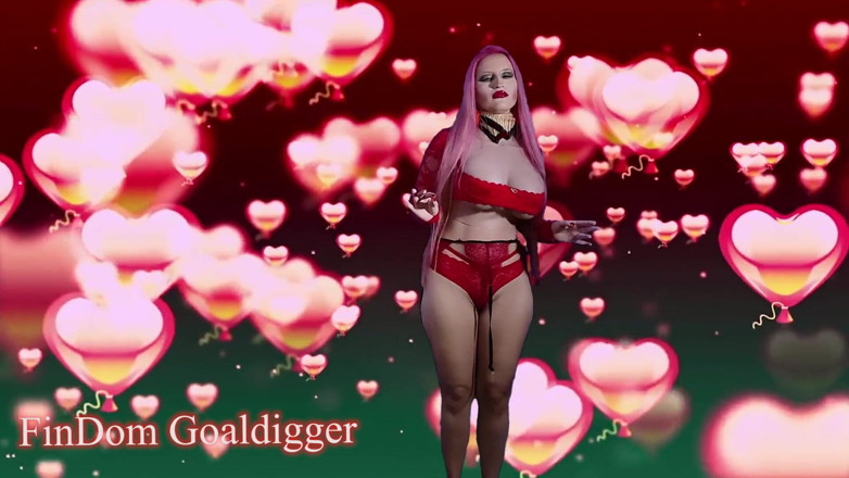 FinDom Goaldigger: Цей кліп про мастурбує в дзеркалі