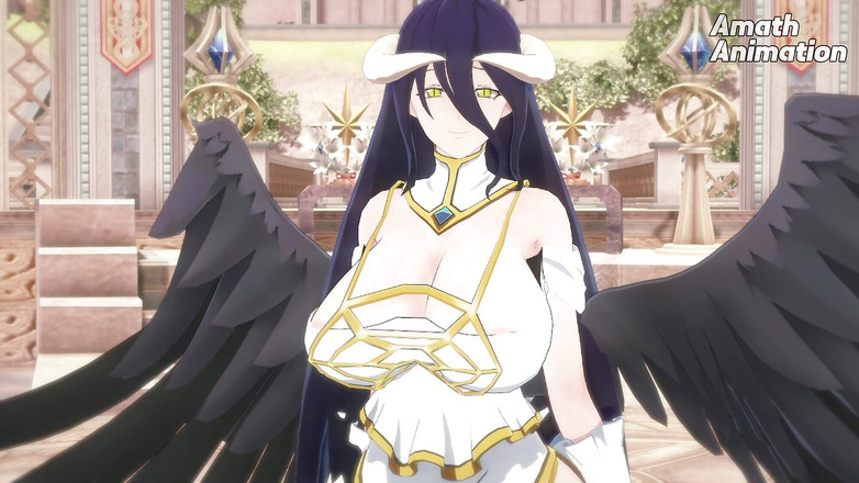 Isekai Animation: Overlord'dan Albedo en büyük ve en güzel memelere sahip