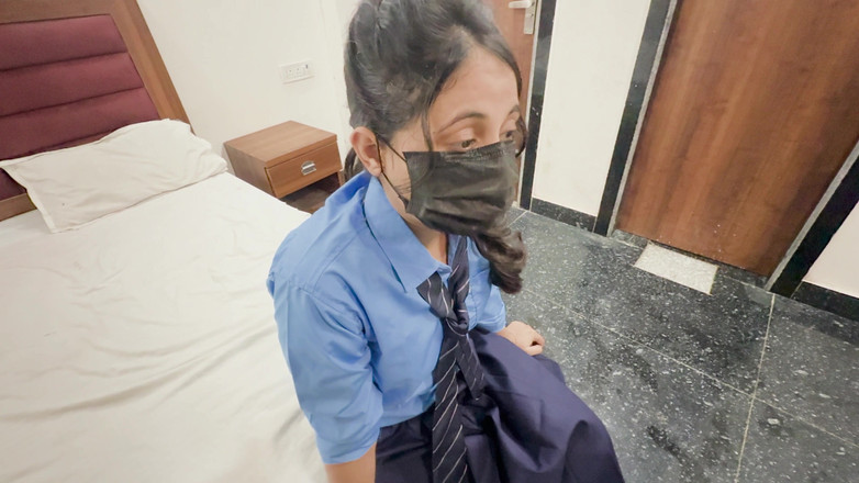 wildDesipair: Desi Dospívající Školní Dívka Byt Poprvé Sex