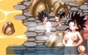 Hentai produce: ケフラフュージョン痴女はフルパワーで巨大なディックにレールされます - Kame Paradise 3