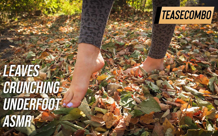 Teasecombo 4K: Laat Crunching Underfoot asmr