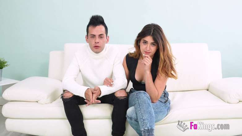 FAKings: Amateur Anal: Shy Couple Valentina Lapiedra and Her BF Wants...