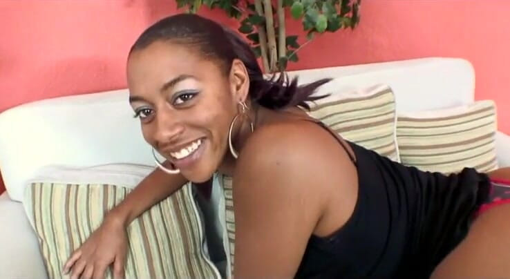 VOP Ebony Babes: Ebony loves to suck his long black cock