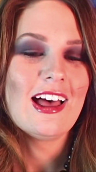 Glass Chic - Hot Redhead Eats Ass and Get Her Tits and Throat Fucked