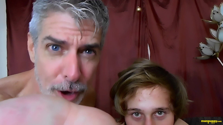Man Puppy: Minik dev erkek arkadaşlarını sikiyor