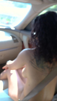 Bare Feet Hitchhiker Squirting in My Car