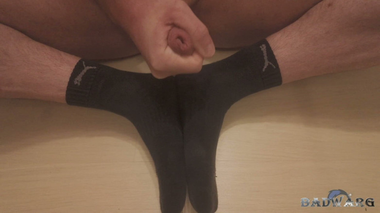 BadWarg: Cum on My Black Socks