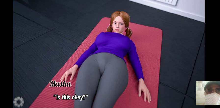 Dark Sam: Workout Lesson with a Hot Girl Turned Into Fucking Lesson...
