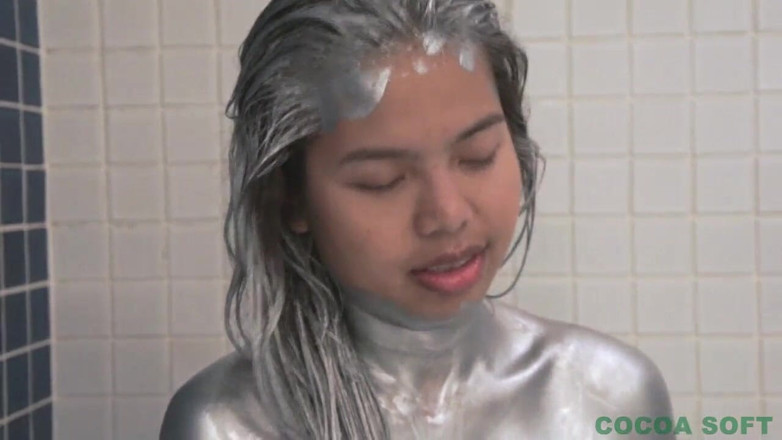 Cocoa Soft: This is the 5th in the world metallic body painting series