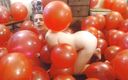 TLC 1992: Big bundle of red balloons nude