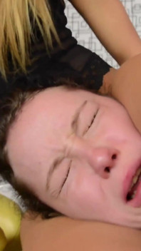 Piss Swallow Lesbian Domination - Top Blonde Mistress