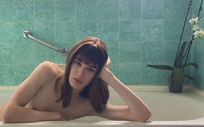Nephtys: Beautiful transgirl in the bathroom