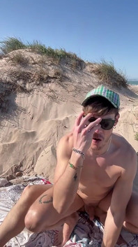 Stepdaddy Fucks Big Ass Muscular Sportsman on the Beach