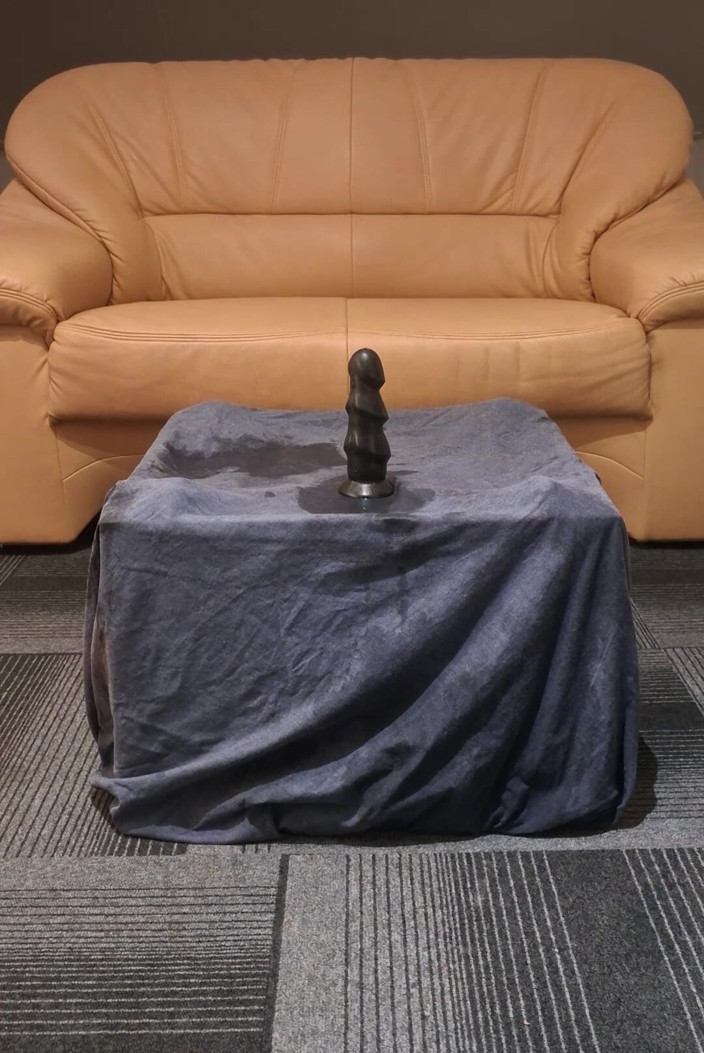 NoFace Twink X: Hot Gay Twink Rides Dildo and Has Multiple Piss Orgasms