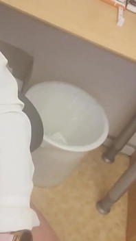 Wife Gets Horny at Work, Having Fun in the Office