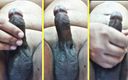 Maskiman: Estou me masturbando hoje, massageando meu pau