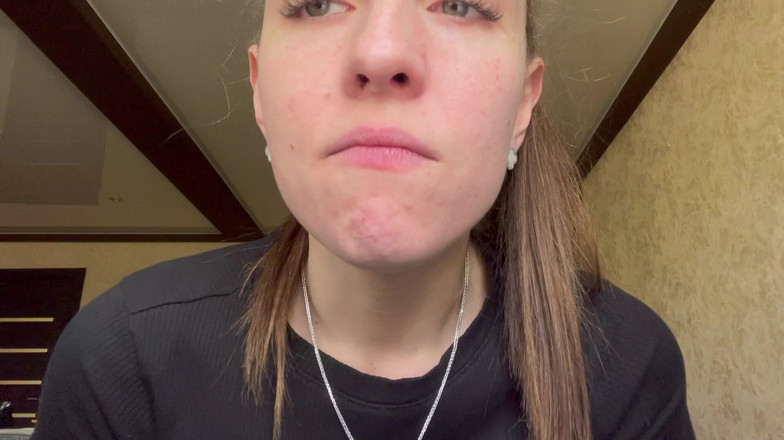 Hottie goddess: Mucus ve tükürük taşması aşırı yakın çekim fantezisi