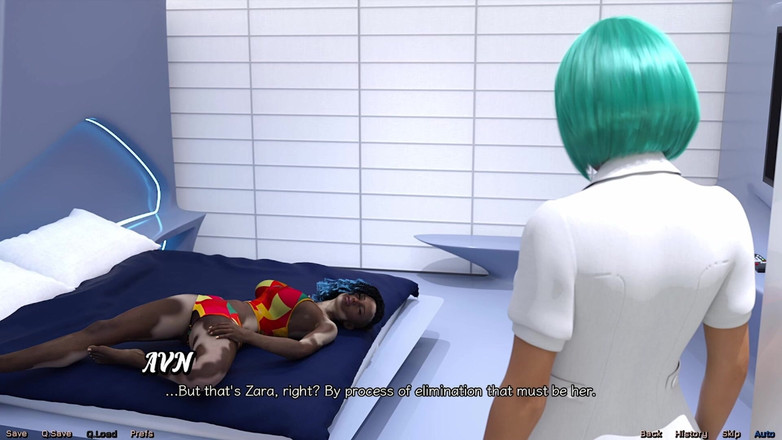 AVN Teller: अंतरिक्ष में फंसे #02 - कामुक काली लड़की Zarah मेरे बिस्तर में मेरा इंतजार कर रही है