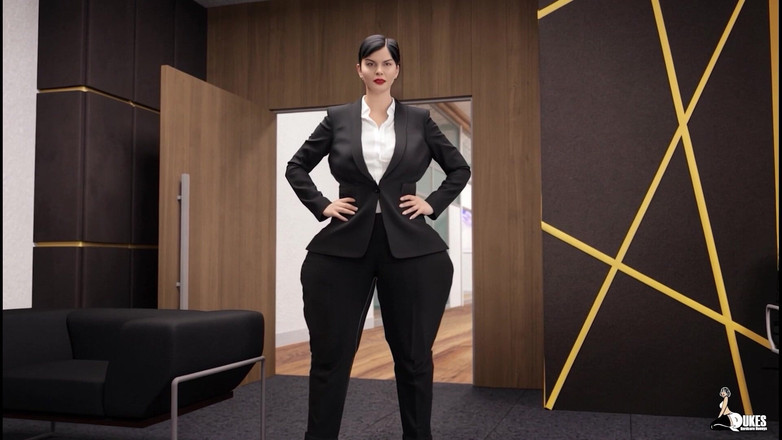 Dukes Hardcore Honeys: Bos hitam menjemput pekerja lesbian punggung besarnya ke apartmennya untuk...