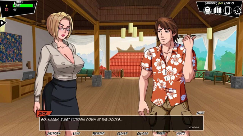 Dirty GamesXxX: ปรารถนาในสรวงสวรรค์: นางแบบเอเชียร้อนแรง - ตอนที่ 21