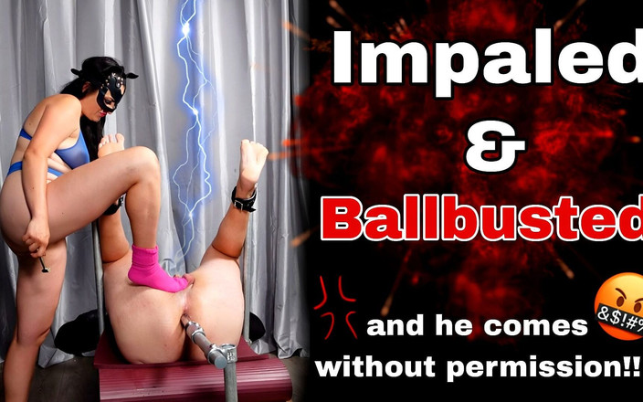 Training Zero: Bondage-ballbusting mit sperma ruiniert orgasmus, domina-sklavin