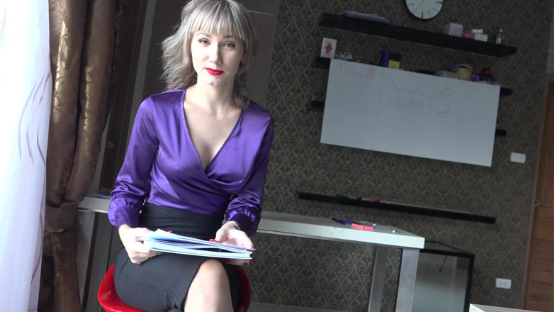 Angel The Dreamgirl: Giáo viên làm cho tưởng tượng tôn sùng chân của...