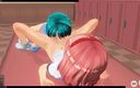 H3DC: 3D Hentai Yuri Girls Skip Physical Education and Fuck