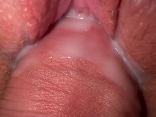CloseUP: Extreme close up creamy pussy fuck