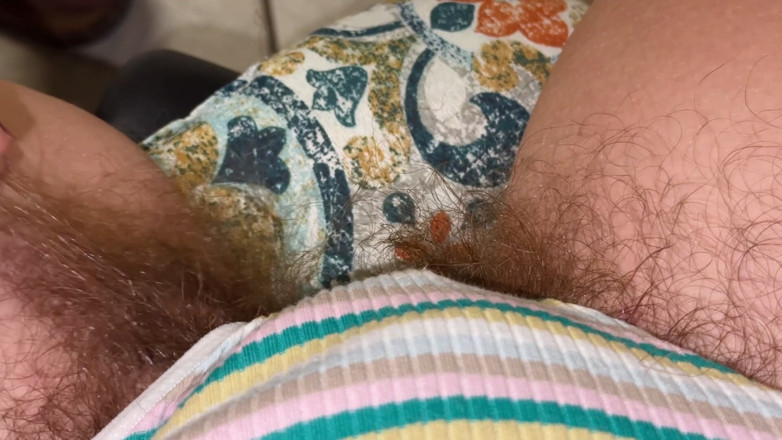 Cuteblonde666: Super Thick and Long Plussy Hair Bush Closeup