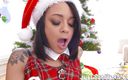Jules Jordan: Holly Hendrix Ho Ho Ho...圣诞老人在圣诞节给我肛交！