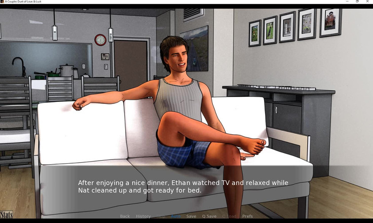 Erotic Krisso: Cinta &amp; nafsu seorang pasangan - keinginan gila untuk memberikan pantat