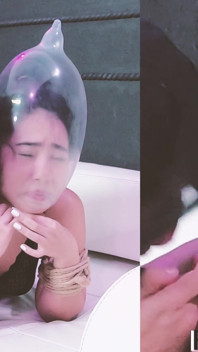 Condom Breath Yoga Cobra Moni Lee Training Silly Face