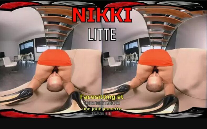 MMM100 VR: Nikki Litte: Face Sitting and Cock Teasing by a Beautiful...