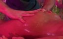 Wonderfull Bigboobs: Loira gata curtindo uma massagem oleada