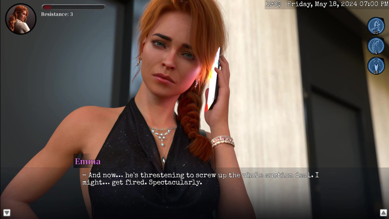 Johannes Gaming: 도덕의 경계 21 Emma는 승리자가 그녀를 따먹을 수 있도록 허락했습니다.