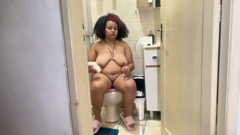 Cutiepiie Chubby: Ранкова рутина товстушки, туалет і йога пукає