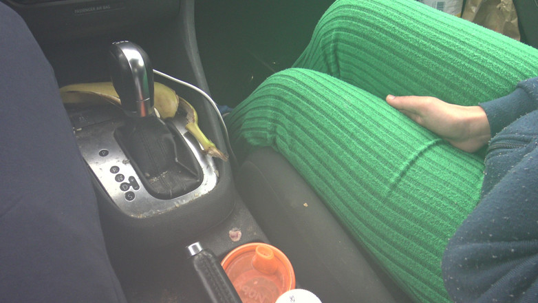 Stepmom Susan: French Canadian Stepmom Touching Her Stepsons Cock in the Car...