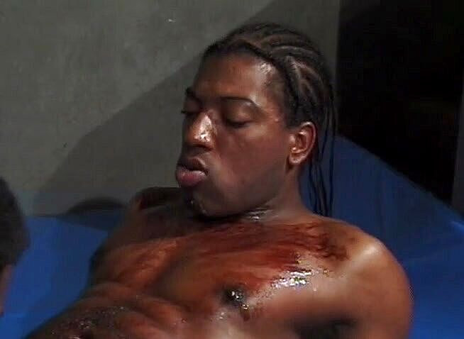 Bareback TV: Wrestling, schwarze homosexuelle hämmern und schwanzlutschen