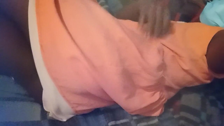 Sexyjayla254: Kenijska Shemale Sexyjayla254 pokazuje nam swojego wielkiego czarnego penisa