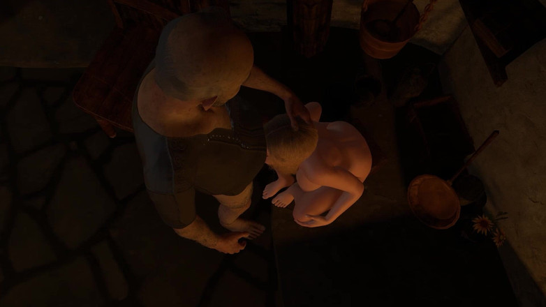 Wraith ward: Het blondin suger en grå gammal man