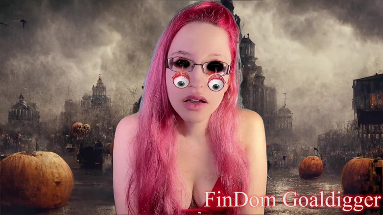 FinDom Goaldigger: Halloween income slave transformation