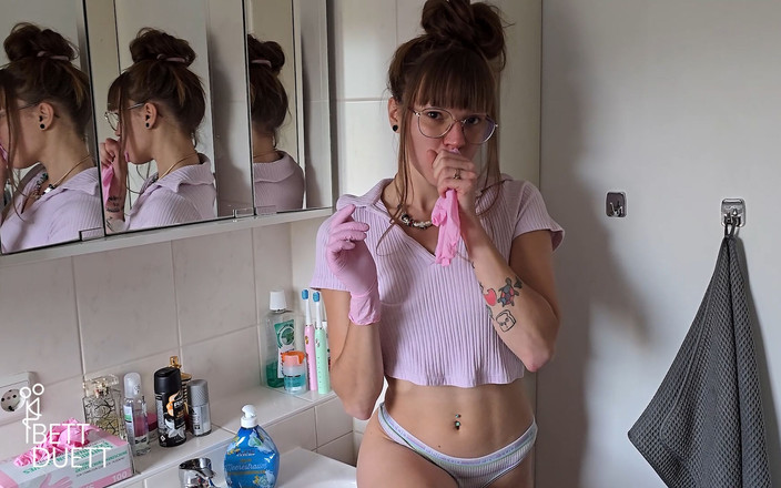 BettDuett: Lần đầu tiên phun nước latex cực khoái !!