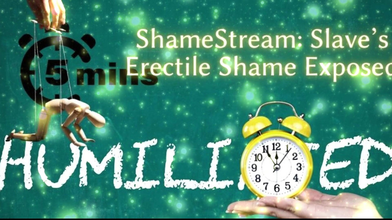 Goddess Misha Goldy: Shamestream: 노예의 발기 수치 노출