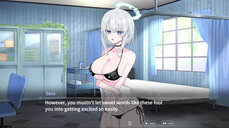 Musougaki: Angelic Clinic Scenes - Fake Moaning Treatment