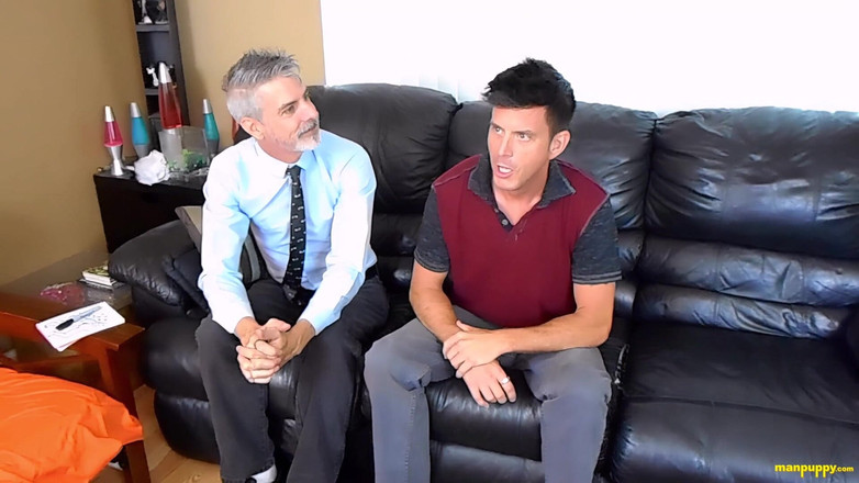 Man Puppy: Ball Wedgies dla pacjenta terapii