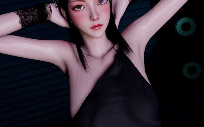 Why fuck so hard: 3D schattige Aziatische babe naakt haar perfecte tengere lichaam werd...