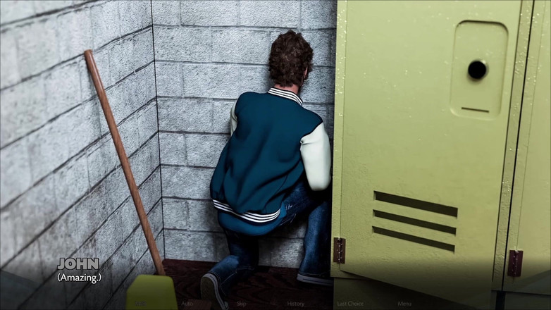 AVN Teller: 时间戳：失去的爱 #03 - 书呆子女孩在大学淋浴间里舔阴和屁股