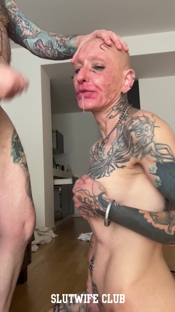 Slutwife Club: Fan-made Fucktoy Vilja’s Masked Deepthroat, Raw Ass Ride &amp; Sticky Finish
